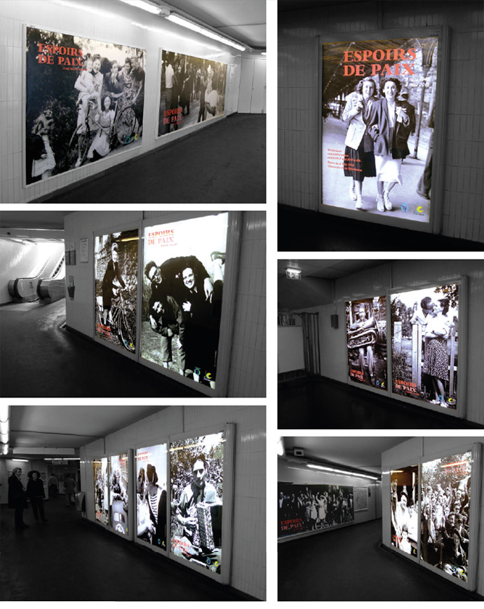 Installation - Espoir de paix 8 mai 1945 - 8 mai 2015